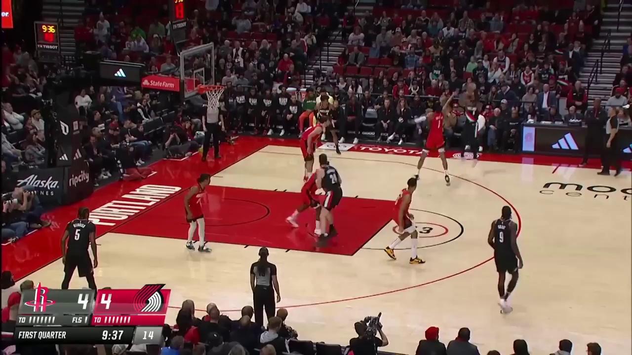 开拓者主场功败垂成,利拉德倒钩打铁 开拓者主场功败垂成,利拉德倒钩打铁